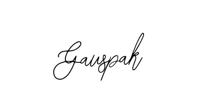 The best way (Bearetta-2O07w) to make a short signature is to pick only two or three words in your name. The name Gauspak include a total of six letters. For converting this name. Gauspak signature style 12 images and pictures png
