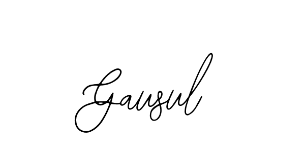 Make a beautiful signature design for name Gausul. Use this online signature maker to create a handwritten signature for free. Gausul signature style 12 images and pictures png