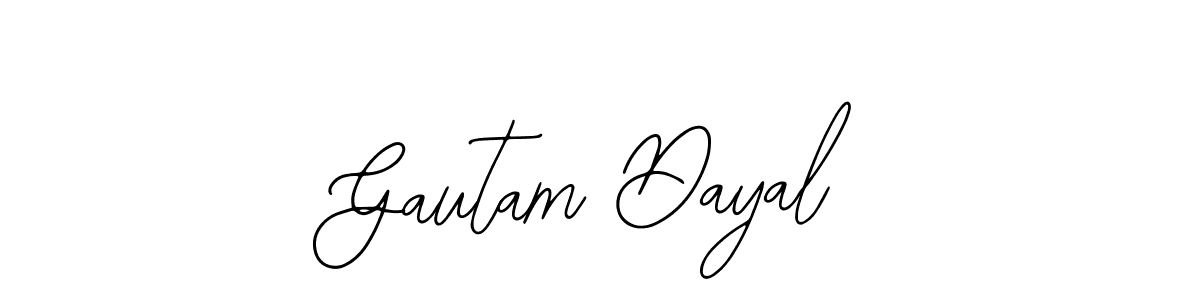 Create a beautiful signature design for name Gautam Dayal. With this signature (Bearetta-2O07w) fonts, you can make a handwritten signature for free. Gautam Dayal signature style 12 images and pictures png