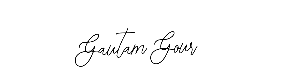 How to Draw Gautam Gour signature style? Bearetta-2O07w is a latest design signature styles for name Gautam Gour. Gautam Gour signature style 12 images and pictures png