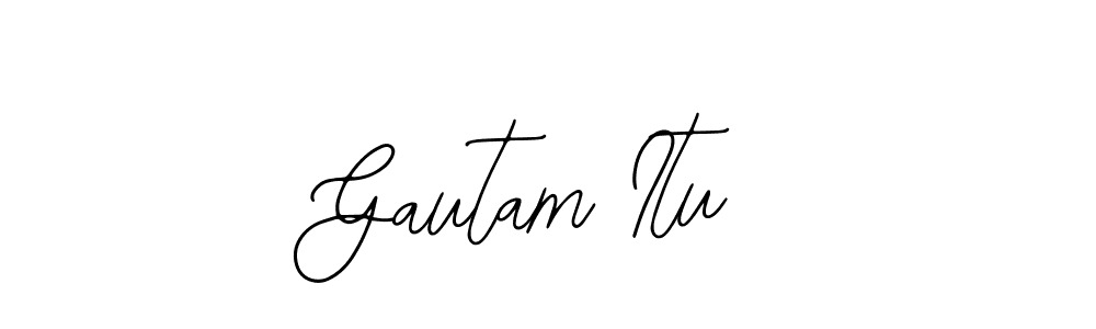 Check out images of Autograph of Gautam Itu name. Actor Gautam Itu Signature Style. Bearetta-2O07w is a professional sign style online. Gautam Itu signature style 12 images and pictures png