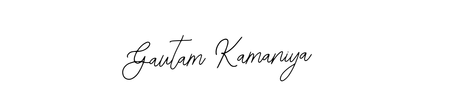 How to Draw Gautam Kamaniya signature style? Bearetta-2O07w is a latest design signature styles for name Gautam Kamaniya. Gautam Kamaniya signature style 12 images and pictures png