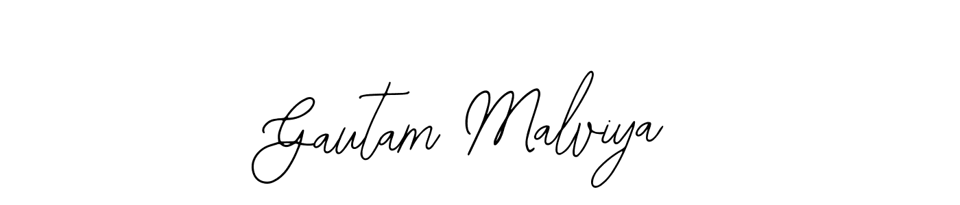 Similarly Bearetta-2O07w is the best handwritten signature design. Signature creator online .You can use it as an online autograph creator for name Gautam Malviya. Gautam Malviya signature style 12 images and pictures png