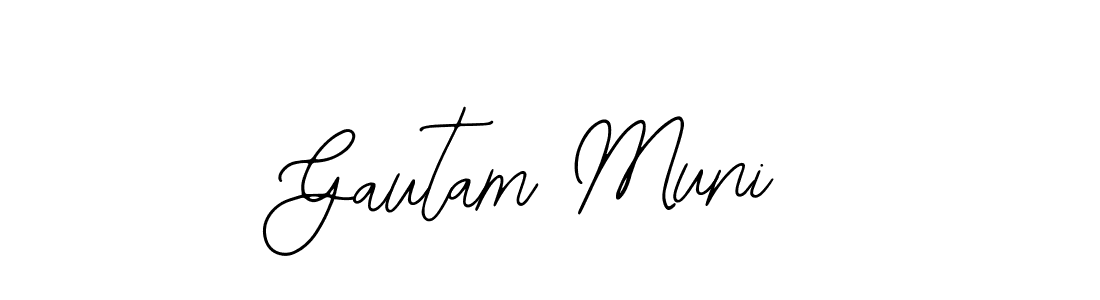 Best and Professional Signature Style for Gautam Muni. Bearetta-2O07w Best Signature Style Collection. Gautam Muni signature style 12 images and pictures png