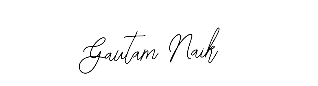 Also You can easily find your signature by using the search form. We will create Gautam Naik name handwritten signature images for you free of cost using Bearetta-2O07w sign style. Gautam Naik signature style 12 images and pictures png