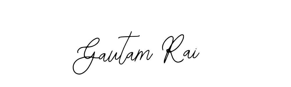 if you are searching for the best signature style for your name Gautam Rai. so please give up your signature search. here we have designed multiple signature styles  using Bearetta-2O07w. Gautam Rai signature style 12 images and pictures png