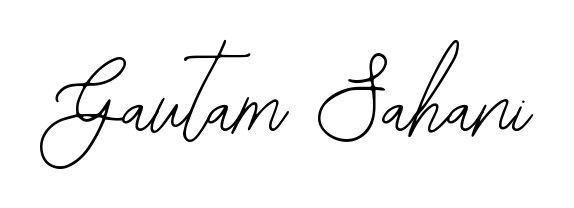 A timeless handwritten aesthetic for Gautam Sahani. The Bearetta-2O07w font gives your signature a handcrafted feel with natural curves. Gautam Sahani signature style 12 images and pictures png