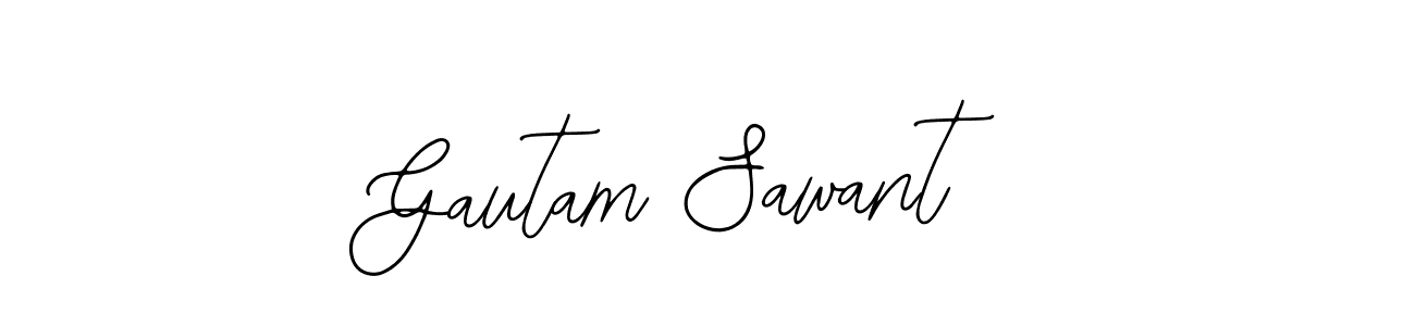 It looks lik you need a new signature style for name Gautam Sawant. Design unique handwritten (Bearetta-2O07w) signature with our free signature maker in just a few clicks. Gautam Sawant signature style 12 images and pictures png