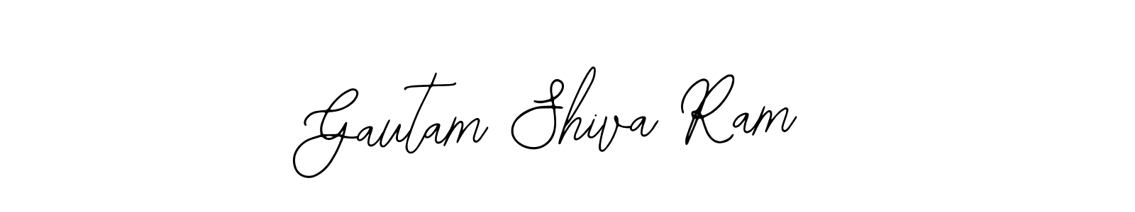 Bearetta-2O07w is a professional signature style that is perfect for those who want to add a touch of class to their signature. It is also a great choice for those who want to make their signature more unique. Get Gautam Shiva Ram name to fancy signature for free. Gautam Shiva Ram signature style 12 images and pictures png