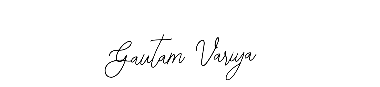 You can use this online signature creator to create a handwritten signature for the name Gautam Variya. This is the best online autograph maker. Gautam Variya signature style 12 images and pictures png