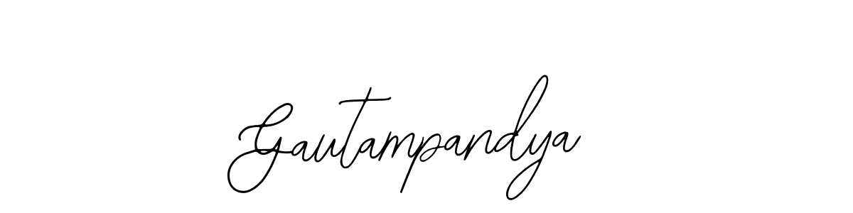 Make a short Gautampandya signature style. Manage your documents anywhere anytime using Bearetta-2O07w. Create and add eSignatures, submit forms, share and send files easily. Gautampandya signature style 12 images and pictures png