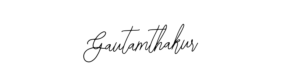 Once you've used our free online signature maker to create your best signature Bearetta-2O07w style, it's time to enjoy all of the benefits that Gautamthakur name signing documents. Gautamthakur signature style 12 images and pictures png