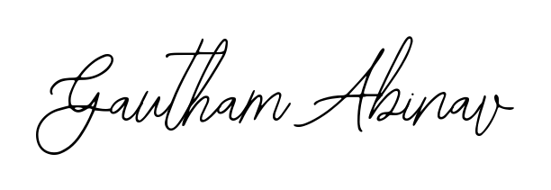 The Bearetta-2O07w signature style provides a bold statement for name Gautham Abinav. Designed for business owners, executives, and leaders. Gautham Abinav signature style 12 images and pictures png