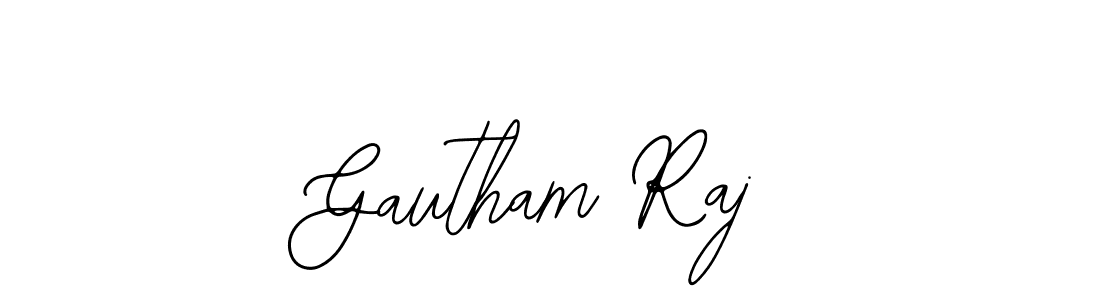 Use a signature maker to create a handwritten signature online. With this signature software, you can design (Bearetta-2O07w) your own signature for name Gautham Raj. Gautham Raj signature style 12 images and pictures png