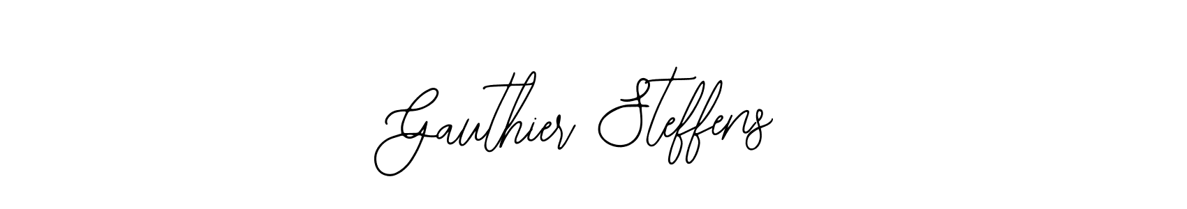 Use a signature maker to create a handwritten signature online. With this signature software, you can design (Bearetta-2O07w) your own signature for name Gauthier Steffens. Gauthier Steffens signature style 12 images and pictures png