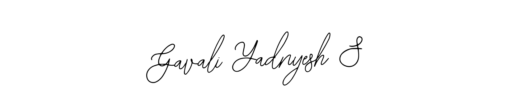 Create a beautiful signature design for name Gavali Yadnyesh S. With this signature (Bearetta-2O07w) fonts, you can make a handwritten signature for free. Gavali Yadnyesh S signature style 12 images and pictures png