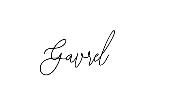 How to make Gavrel signature? Bearetta-2O07w is a professional autograph style. Create handwritten signature for Gavrel name. Gavrel signature style 12 images and pictures png