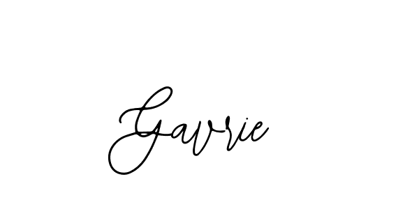 How to make Gavrie name signature. Use Bearetta-2O07w style for creating short signs online. This is the latest handwritten sign. Gavrie signature style 12 images and pictures png