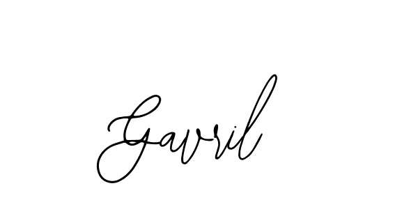 How to make Gavril signature? Bearetta-2O07w is a professional autograph style. Create handwritten signature for Gavril name. Gavril signature style 12 images and pictures png