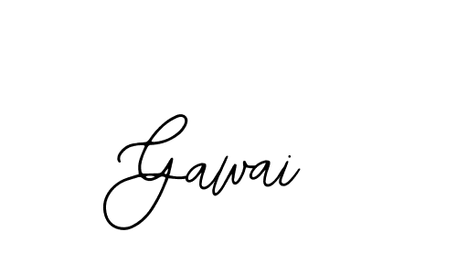 You should practise on your own different ways (Bearetta-2O07w) to write your name (Gawai) in signature. don't let someone else do it for you. Gawai signature style 12 images and pictures png