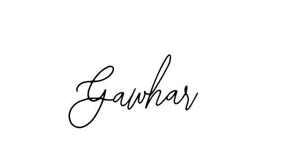 if you are searching for the best signature style for your name Gawhar. so please give up your signature search. here we have designed multiple signature styles  using Bearetta-2O07w. Gawhar signature style 12 images and pictures png