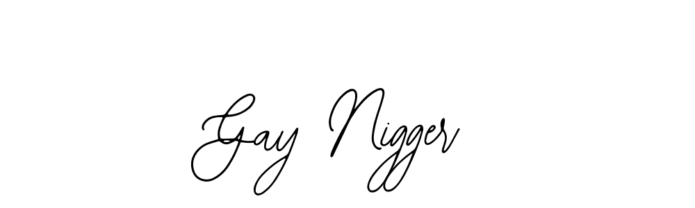 Make a beautiful signature design for name Gay Nigger. Use this online signature maker to create a handwritten signature for free. Gay Nigger signature style 12 images and pictures png