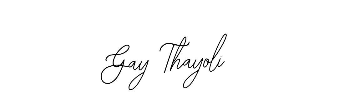 Best and Professional Signature Style for Gay Thayoli. Bearetta-2O07w Best Signature Style Collection. Gay Thayoli signature style 12 images and pictures png