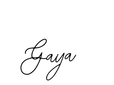 The best way (Bearetta-2O07w) to make a short signature is to pick only two or three words in your name. The name Gaya include a total of six letters. For converting this name. Gaya signature style 12 images and pictures png