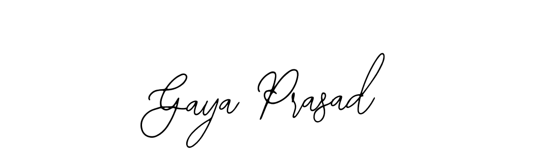 Use a signature maker to create a handwritten signature online. With this signature software, you can design (Bearetta-2O07w) your own signature for name Gaya Prasad. Gaya Prasad signature style 12 images and pictures png