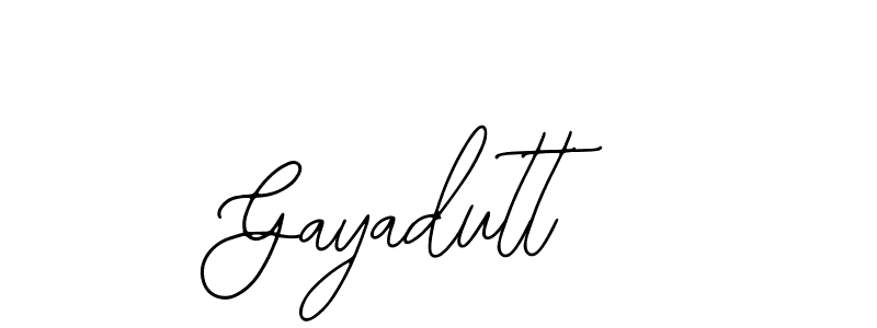 Also You can easily find your signature by using the search form. We will create Gayadutt name handwritten signature images for you free of cost using Bearetta-2O07w sign style. Gayadutt signature style 12 images and pictures png