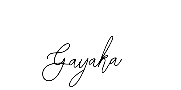 if you are searching for the best signature style for your name Gayaka. so please give up your signature search. here we have designed multiple signature styles  using Bearetta-2O07w. Gayaka signature style 12 images and pictures png