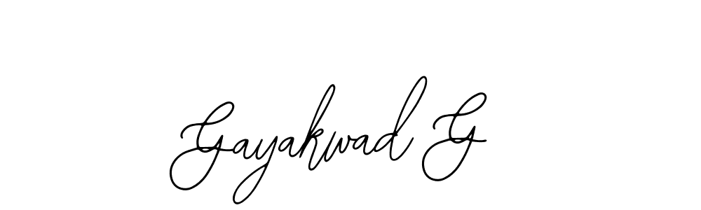 It looks lik you need a new signature style for name Gayakwad G. Design unique handwritten (Bearetta-2O07w) signature with our free signature maker in just a few clicks. Gayakwad G signature style 12 images and pictures png