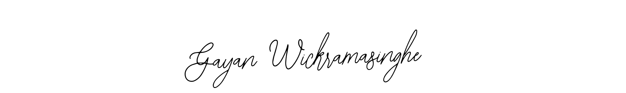 It looks lik you need a new signature style for name Gayan Wickramasinghe. Design unique handwritten (Bearetta-2O07w) signature with our free signature maker in just a few clicks. Gayan Wickramasinghe signature style 12 images and pictures png