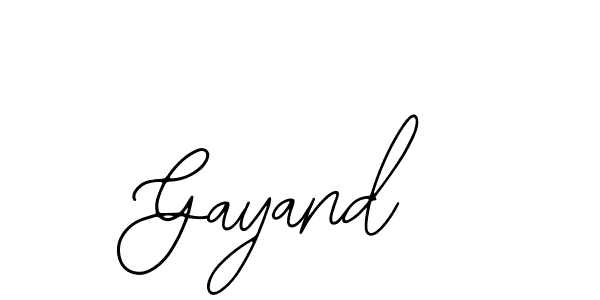 Also we have Gayand name is the best signature style. Create professional handwritten signature collection using Bearetta-2O07w autograph style. Gayand signature style 12 images and pictures png