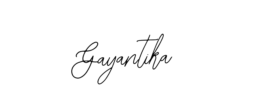 You should practise on your own different ways (Bearetta-2O07w) to write your name (Gayantika) in signature. don't let someone else do it for you. Gayantika signature style 12 images and pictures png