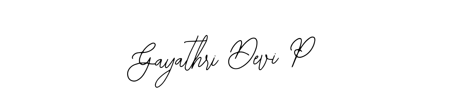 Make a beautiful signature design for name Gayathri Devi P. With this signature (Bearetta-2O07w) style, you can create a handwritten signature for free. Gayathri Devi P signature style 12 images and pictures png