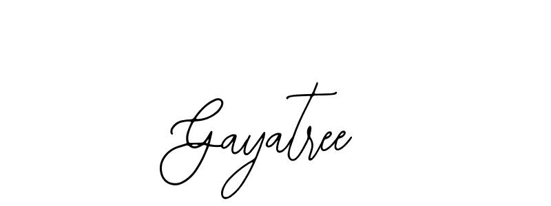 Use a signature maker to create a handwritten signature online. With this signature software, you can design (Bearetta-2O07w) your own signature for name Gayatree. Gayatree signature style 12 images and pictures png