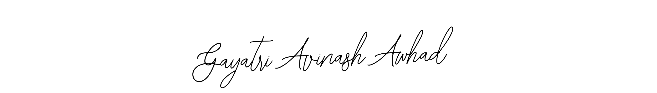 Make a beautiful signature design for name Gayatri Avinash Awhad. Use this online signature maker to create a handwritten signature for free. Gayatri Avinash Awhad signature style 12 images and pictures png