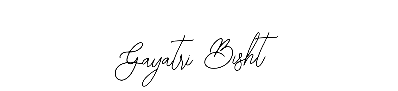 The best way (Bearetta-2O07w) to make a short signature is to pick only two or three words in your name. The name Gayatri Bisht include a total of six letters. For converting this name. Gayatri Bisht signature style 12 images and pictures png