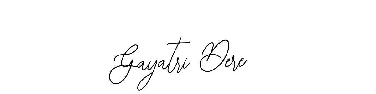 Bearetta-2O07w is a professional signature style that is perfect for those who want to add a touch of class to their signature. It is also a great choice for those who want to make their signature more unique. Get Gayatri Dere name to fancy signature for free. Gayatri Dere signature style 12 images and pictures png