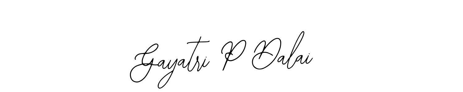 Gayatri P Dalai stylish signature style. Best Handwritten Sign (Bearetta-2O07w) for my name. Handwritten Signature Collection Ideas for my name Gayatri P Dalai. Gayatri P Dalai signature style 12 images and pictures png