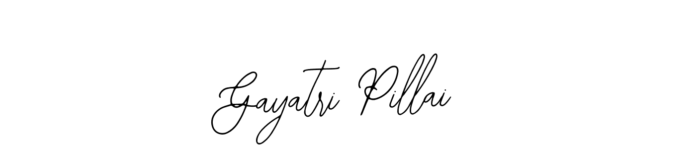 Create a beautiful signature design for name Gayatri Pillai. With this signature (Bearetta-2O07w) fonts, you can make a handwritten signature for free. Gayatri Pillai signature style 12 images and pictures png