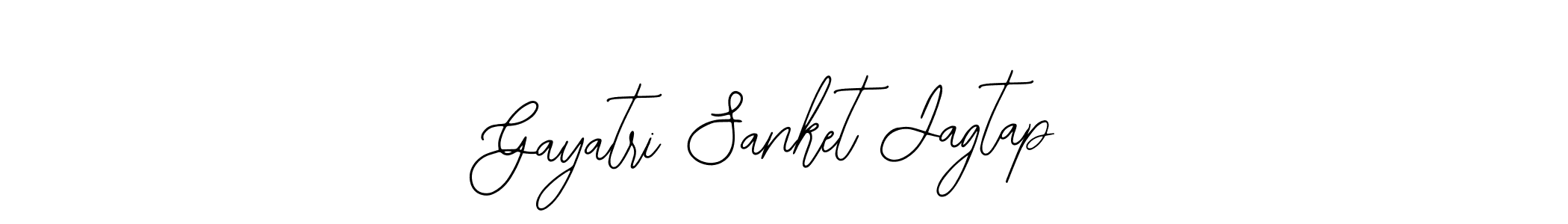 Make a beautiful signature design for name Gayatri Sanket Jagtap. Use this online signature maker to create a handwritten signature for free. Gayatri Sanket Jagtap signature style 12 images and pictures png