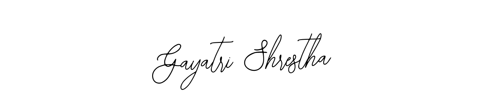 It looks lik you need a new signature style for name Gayatri Shrestha. Design unique handwritten (Bearetta-2O07w) signature with our free signature maker in just a few clicks. Gayatri Shrestha signature style 12 images and pictures png