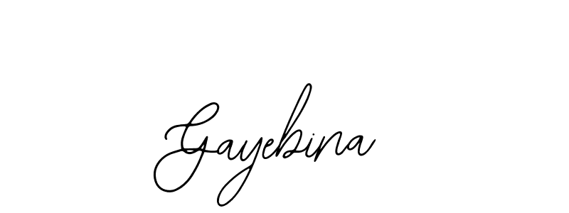It looks lik you need a new signature style for name Gayebina. Design unique handwritten (Bearetta-2O07w) signature with our free signature maker in just a few clicks. Gayebina signature style 12 images and pictures png