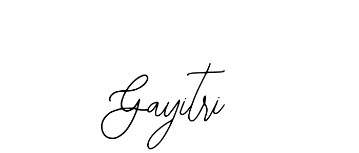 Use a signature maker to create a handwritten signature online. With this signature software, you can design (Bearetta-2O07w) your own signature for name Gayitri. Gayitri signature style 12 images and pictures png