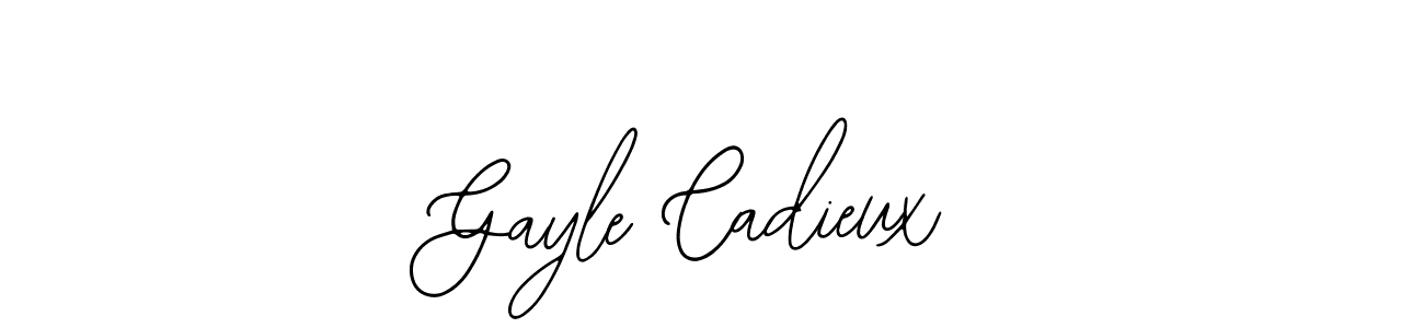 Design your own signature with our free online signature maker. With this signature software, you can create a handwritten (Bearetta-2O07w) signature for name Gayle Cadieux. Gayle Cadieux signature style 12 images and pictures png