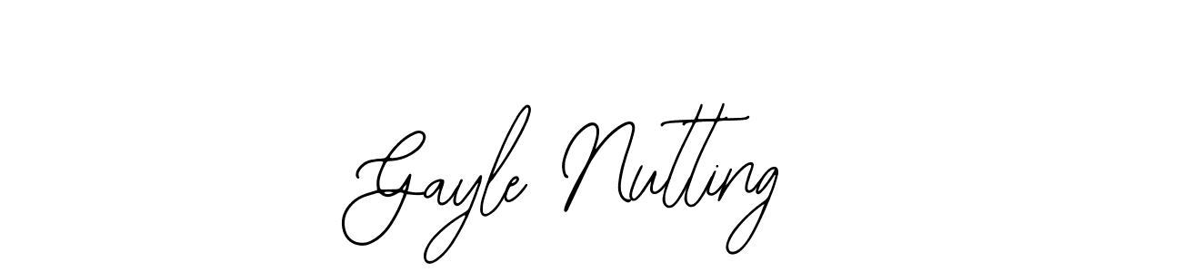 if you are searching for the best signature style for your name Gayle Nutting. so please give up your signature search. here we have designed multiple signature styles  using Bearetta-2O07w. Gayle Nutting signature style 12 images and pictures png