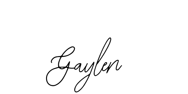 Also we have Gaylen name is the best signature style. Create professional handwritten signature collection using Bearetta-2O07w autograph style. Gaylen signature style 12 images and pictures png