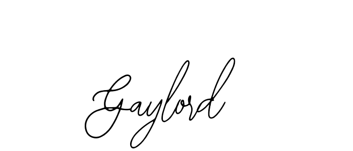 Use a signature maker to create a handwritten signature online. With this signature software, you can design (Bearetta-2O07w) your own signature for name Gaylord. Gaylord signature style 12 images and pictures png